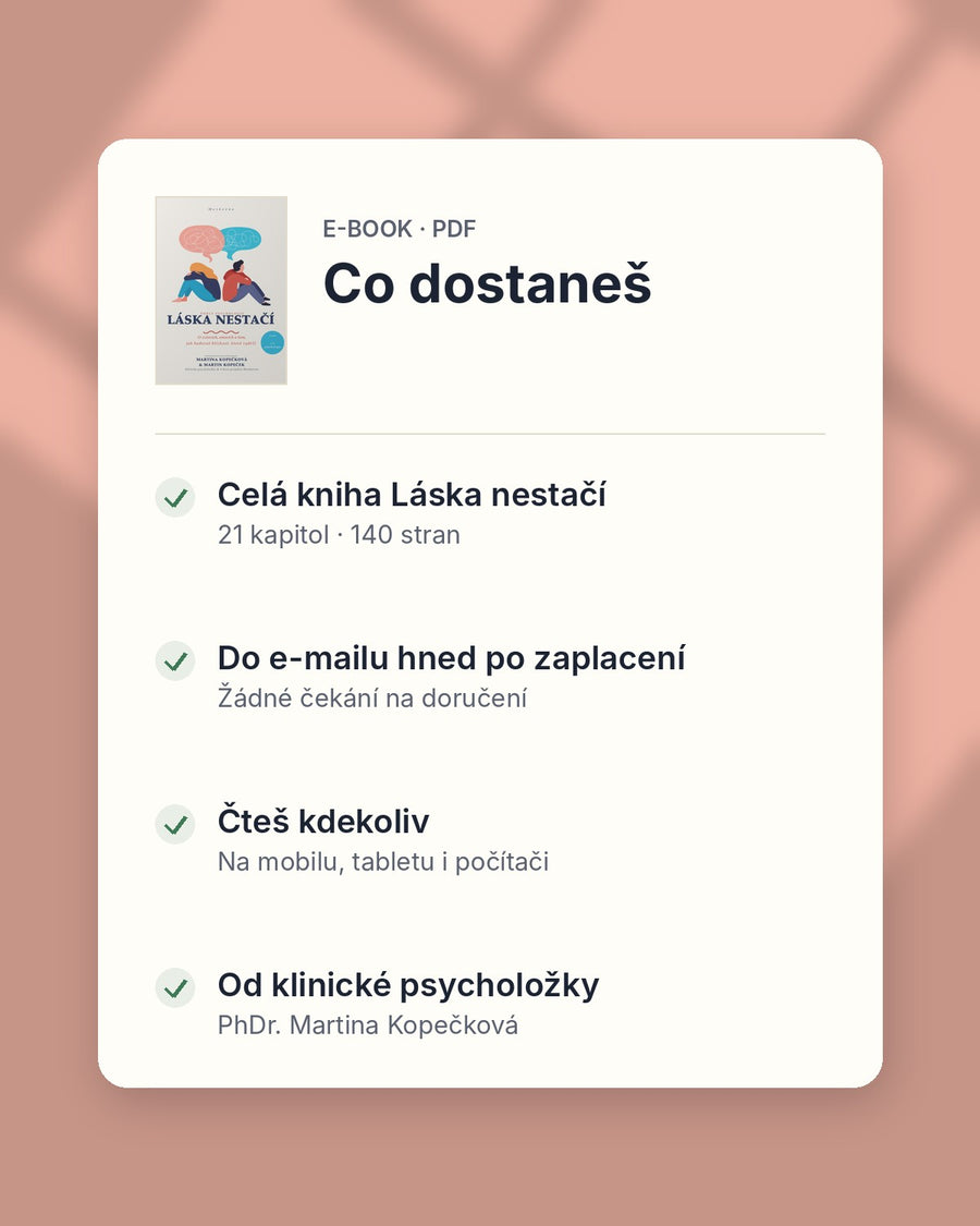 Láska nestačí | E-book